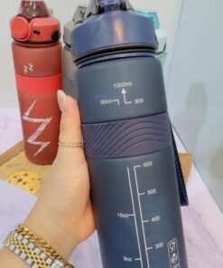 قمقمه دور سیلیکونی تک رنگ 1000 کد 1899