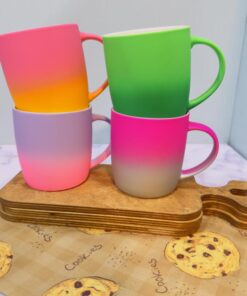 ماگ دو رنگ مخملی کد 1890