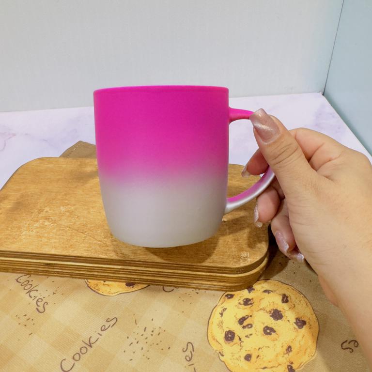 ماگ دو رنگ مخملی کد 1890