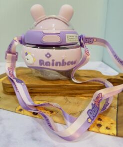 قمقمه توپی نی دار حیوانات گوش دراز کد 1888