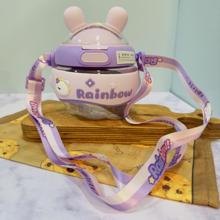 قمقمه توپی نی دار حیوانات گوش دراز کد 1888