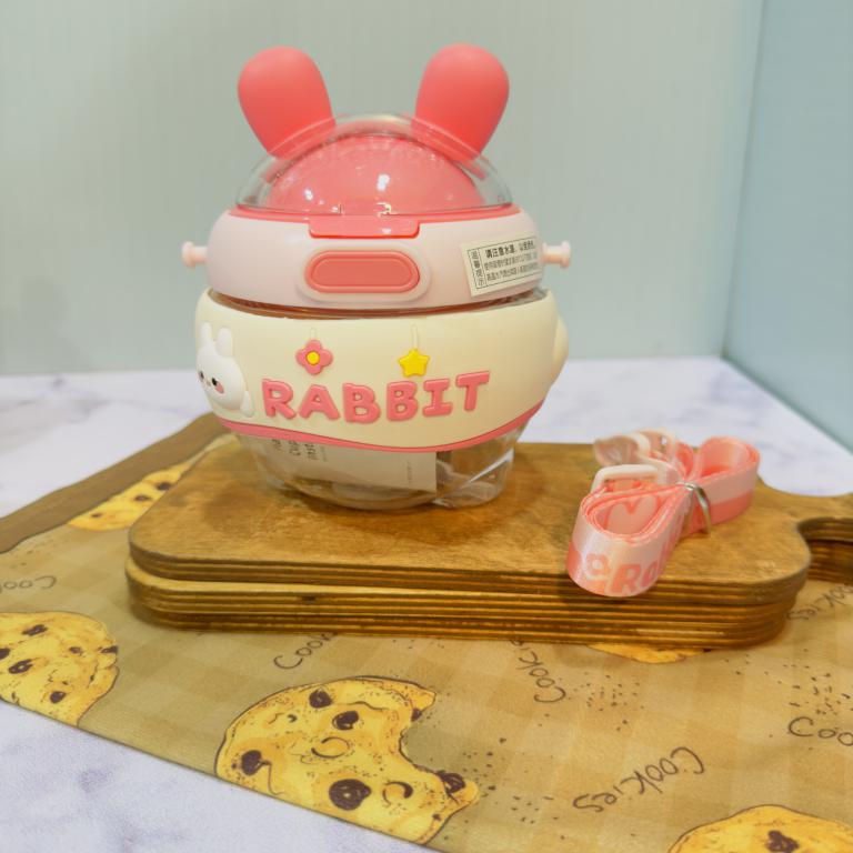 قمقمه توپی نی دار حیوانات گوش دراز کد 1888