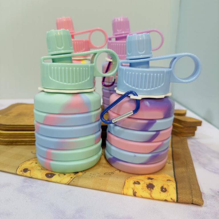 قمقمه تاشو ابرنگی دسته انگشتی کد 1887