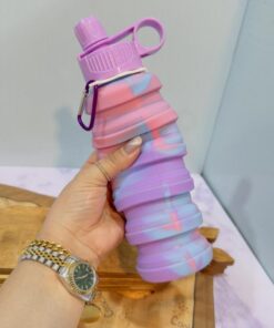 قمقمه تاشو ابرنگی دسته انگشتی کد 1887