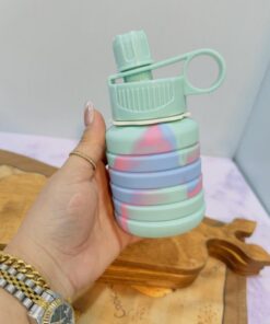 قمقمه تاشو ابرنگی دسته انگشتی کد 1887