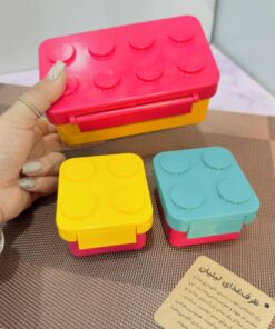 لانچ باکس و ظرف غذای طرح لگو کد 1909