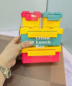 لانچ باکس و ظرف غذای طرح لگو کد 1908