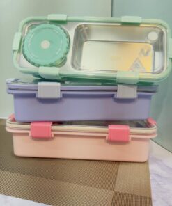 لانچ باکس مخزن استیل مستطیلی کد 1926