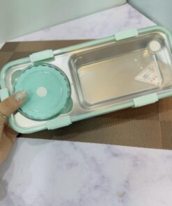 لانچ باکس مخزن استیل مستطیلی کد 1926