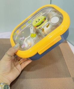 لانچ باکس و ظرف غذای داخل استیل Nice food کد 1912