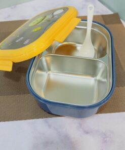 لانچ باکس و ظرف غذای داخل استیل Nice food کد 1912