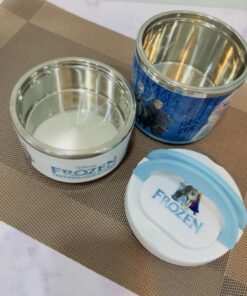 لانچ باکس و ظرف غذای کودک دو طبقه کد 1916