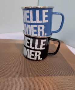 ماگ لعابی طرح چهره HENS کد 1919