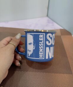 ماگ لعابی طرح چهره HENS کد 1919