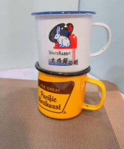 ماگ لعابی فلزی کمپینگ کد 1925