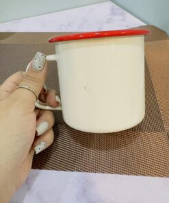 ماگ لعابی فلزی کمپینگ کد 1925