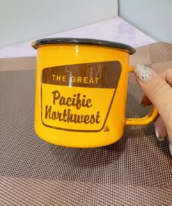 ماگ لعابی فلزی کمپینگ کد 1925