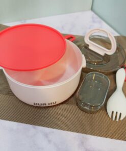 ظرف غذای گرد دسته دار HUA کد 1921