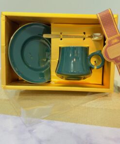 ست فنجان و نلعبکی طرح کوزه ای باکس کادویی کد 1933