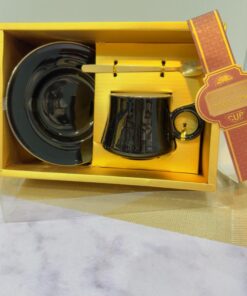 ست فنجان و نلعبکی طرح کوزه ای باکس کادویی کد 1933