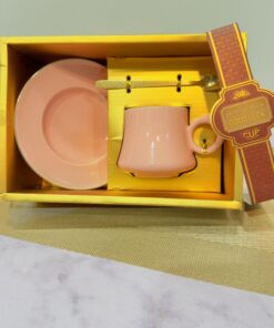 ست فنجان و نلعبکی طرح کوزه ای باکس کادویی کد 1933