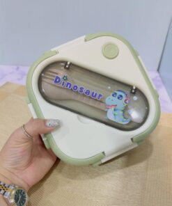 لانچ باکس سه خانه مخزن استیل فانتزی کد 1935