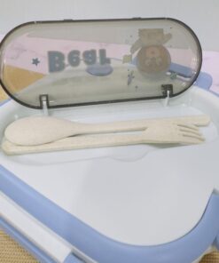 لانچ باکس سه خانه مخزن استیل فانتزی کد 1935