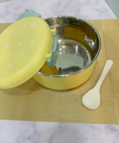 ظرف غذای گرد طرح توت فرنگی کد 1936