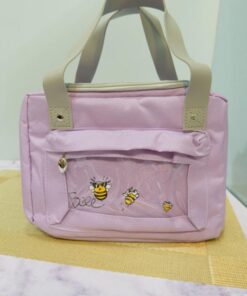 لانچ بگ و ساک غذا طرح فانتزی زیپ دار کد 1938