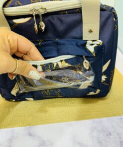 لانچ بگ و ساک غذا طرح دار زیپی کد 1939