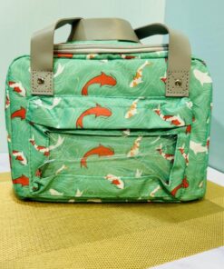 لانچ بگ و ساک غذا طرح دار زیپی کد 1939