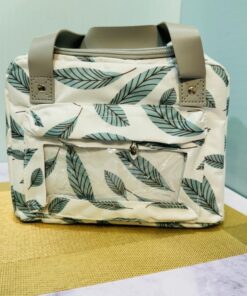 لانچ بگ و ساک غذا طرح دار زیپی کد 1939