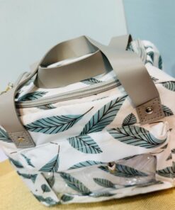 لانچ بگ و ساک غذا طرح دار زیپی کد 1939