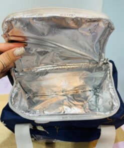 لانچ بگ و ساک غذا طرح دار زیپی کد 1939