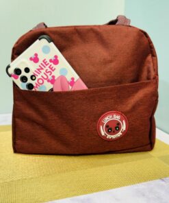 لانچ بگ و ساک غذا طرح پاندا رنگی کد 1940