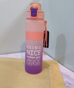 قمقمه دور سیلیکونی NICE COOL دو رنگ کد 1954