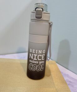 قمقمه دور سیلیکونی NICE COOL دو رنگ کد 1954