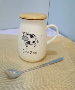 ماگ سرامیکی طرح گاو کد 1962