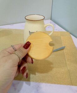 ماگ سرامیکی طرح گربه خنگول کد 1963