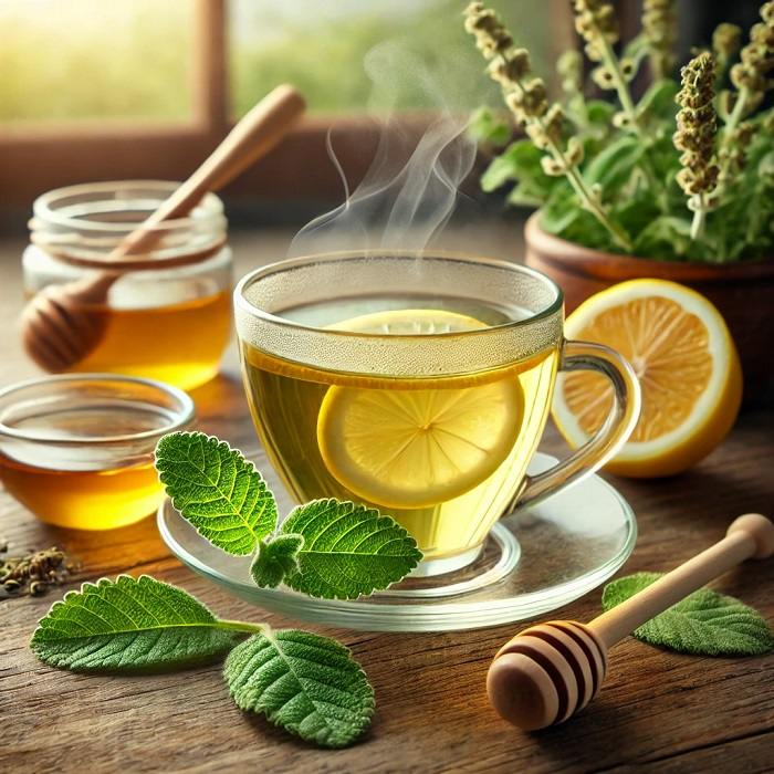 دمنوش به لیمو