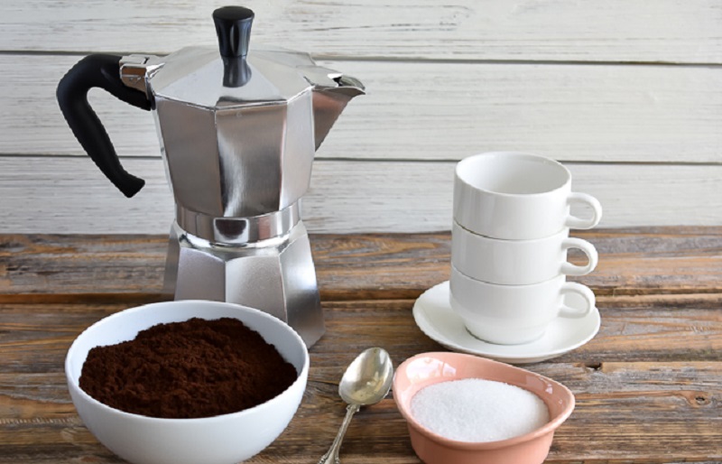 تهیه قهوه ساده