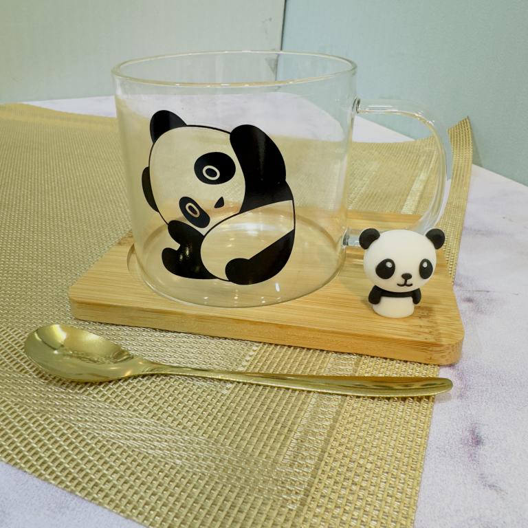 ماگ پیرکس زیر چوبی دار پاندا کد 1971