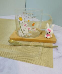 ماگ پیرکس زیر چوبی دار خرگوش کد 1972