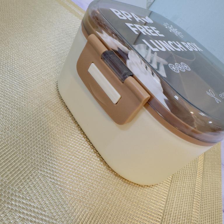 لانچ باکس و ظرف غذا دو تیکه در شفاف کد 1974