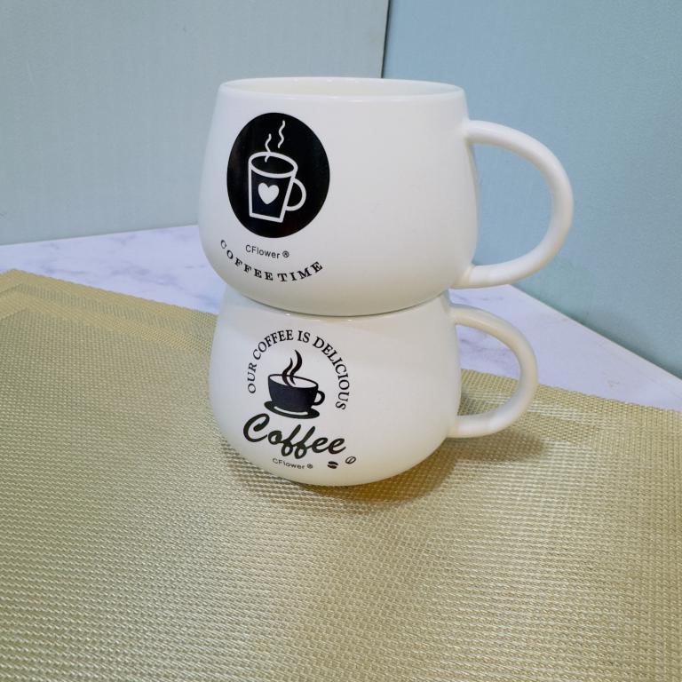 نیم ماگ بدون در COFEE طرح دار کد 1986