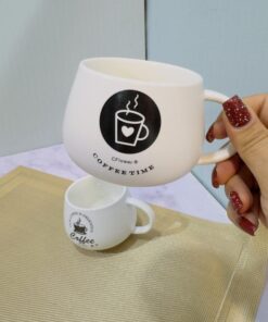 نیم ماگ بدون در COFEE طرح دار کد 1986