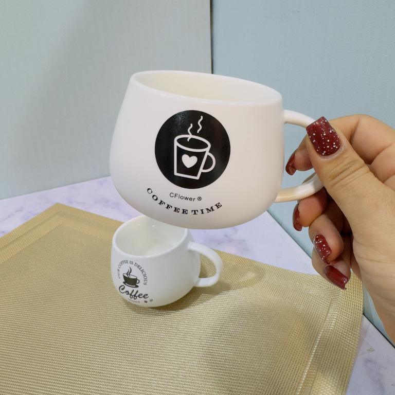 نیم ماگ بدون در COFEE طرح دار کد 1986