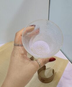 ماگ پیرکس کمربند چوبی طرح یخی کد 1990