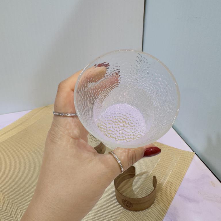 ماگ پیرکس کمربند چوبی طرح یخی کد 1990