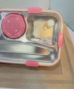 لانچ باکس و ظرف غذا داخل استیل چند قسمتی کد 1992